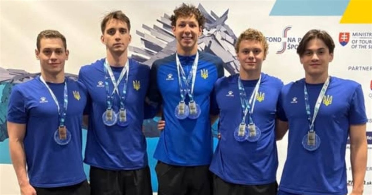 Студент Переяславського вишу Володимир Лісовець виборов два "срібла" на чемпіонаті Європи з плавання