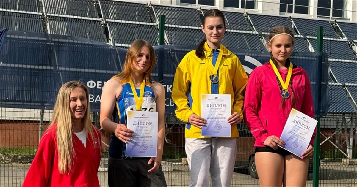 Переяславка Олена Самолюк стала чемпіонкою України зі штовхання ядра