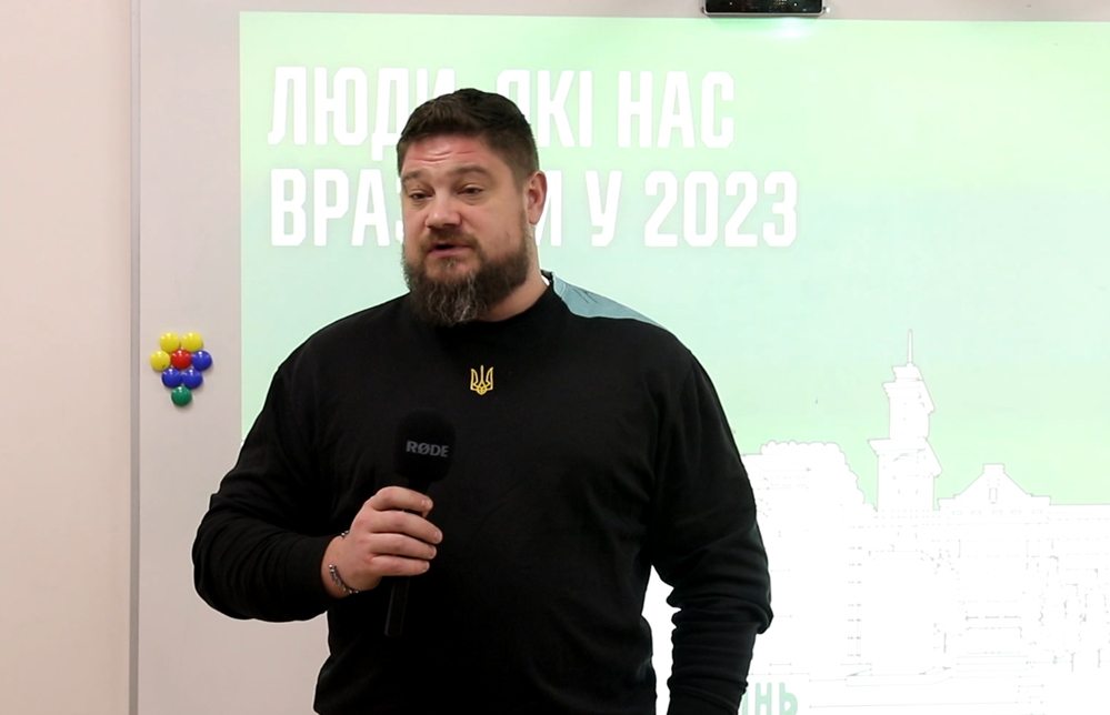 Сергій Ровний. Волонтер з Бучі