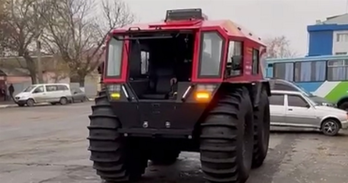 Спасатели Измаильского района получили новый вездеход (видео)