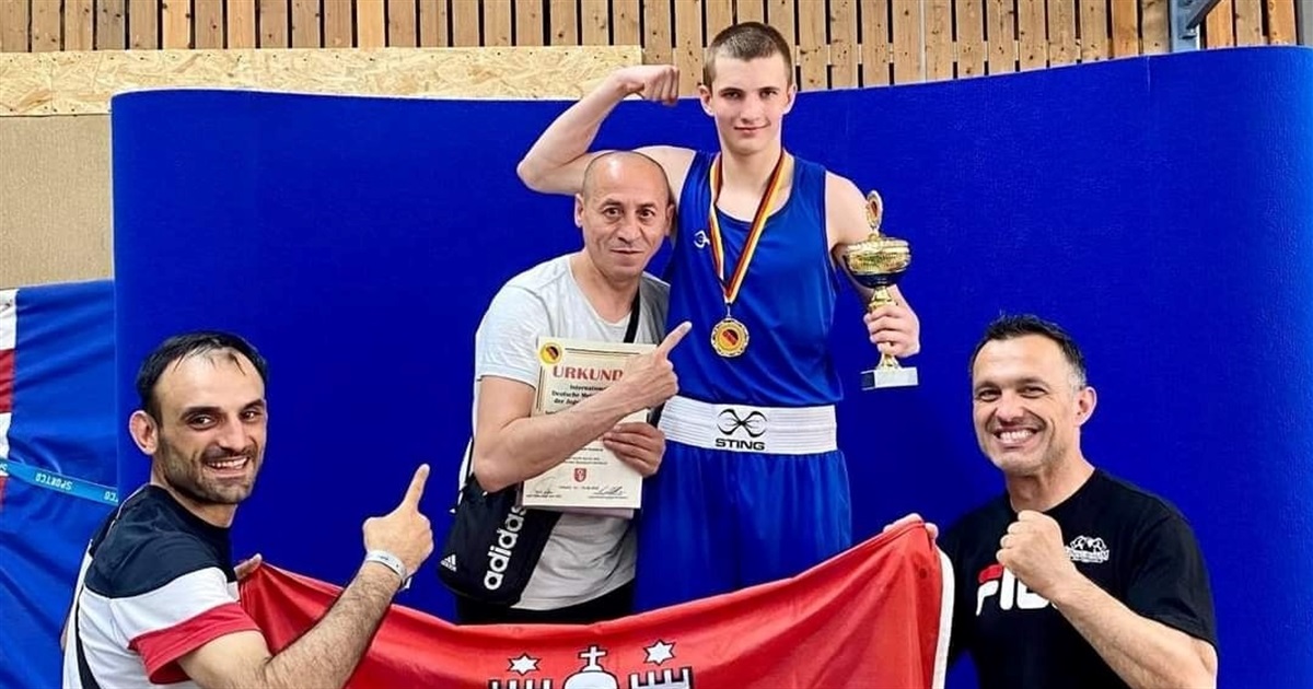 Новоград-волинець Олексій Плісак став чемпіоном Німеччини з боксу