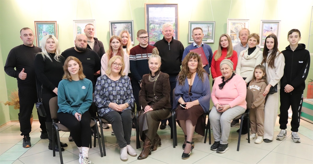 Акварель незламної країни: у Жмеринці презентували виставку Володимира Гуменного