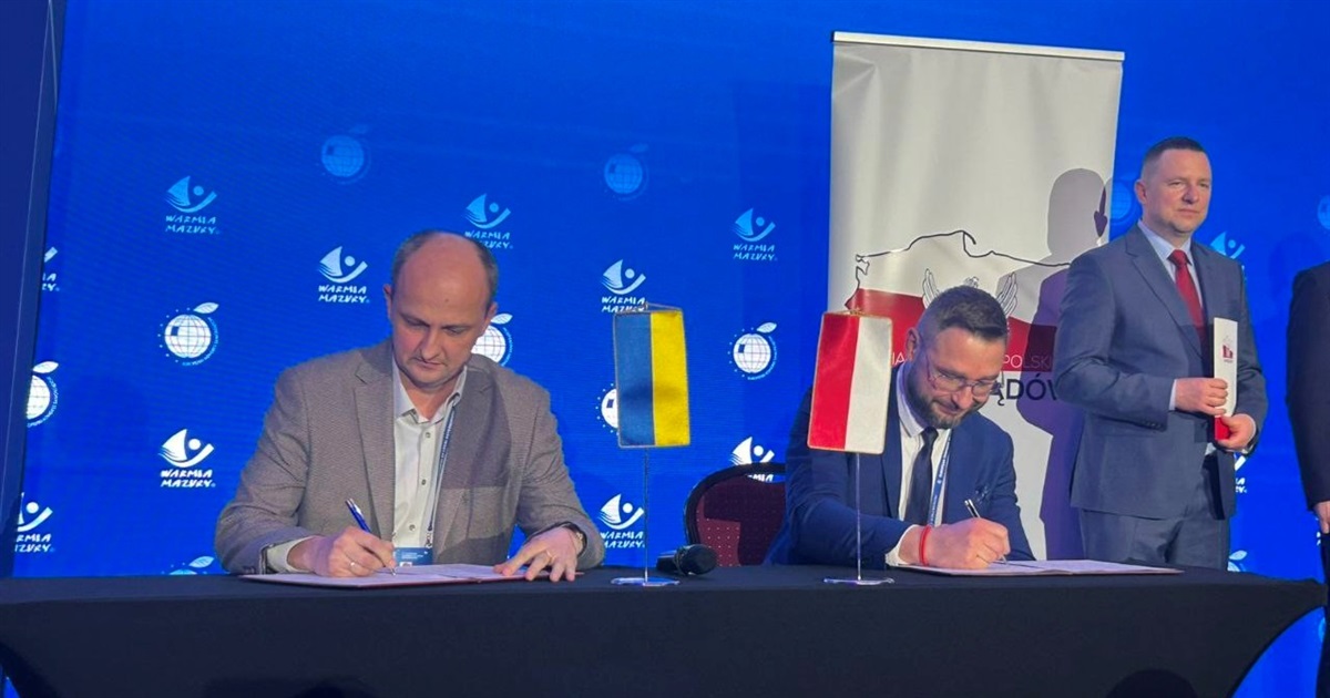 Білобожницька громада уклала договір про намір щодо співпраці з польським містечком