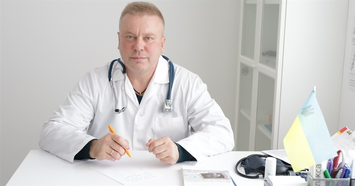 Як скористатись програмою «Скринінг здоров’я 40+»: роз’яснює сімейний лікар Олександр Клокоцький