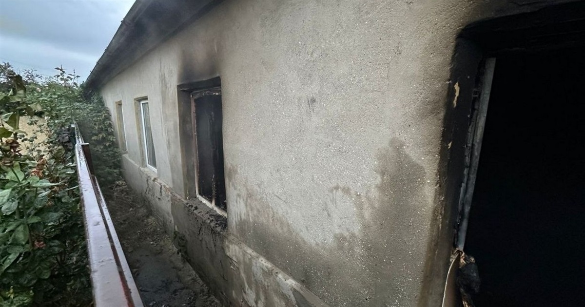 В Ізмаїлі загорівся житловий будинок, господар отримав опіки