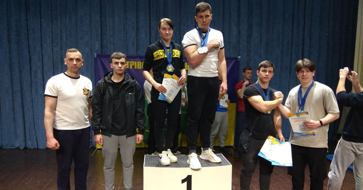 Переяславці стали "золотими" призерами чемпіонату Київської області з армрестлінгу