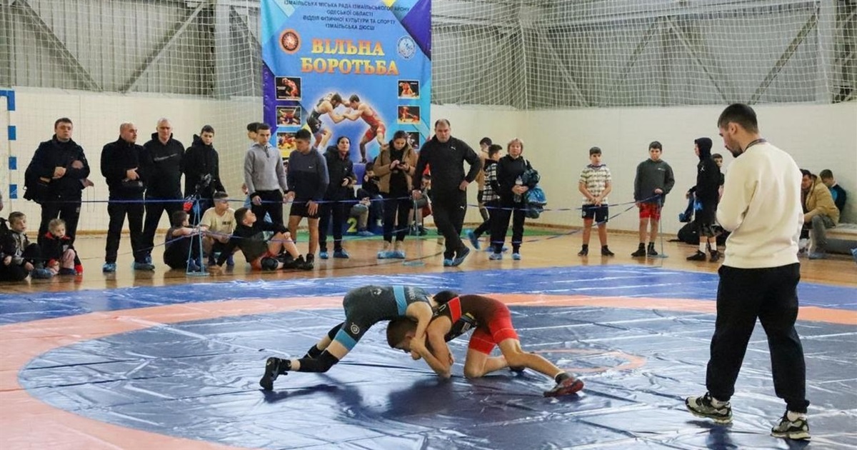 В Ізмаїлі провели чемпіонат Одеської області з вільної боротьби