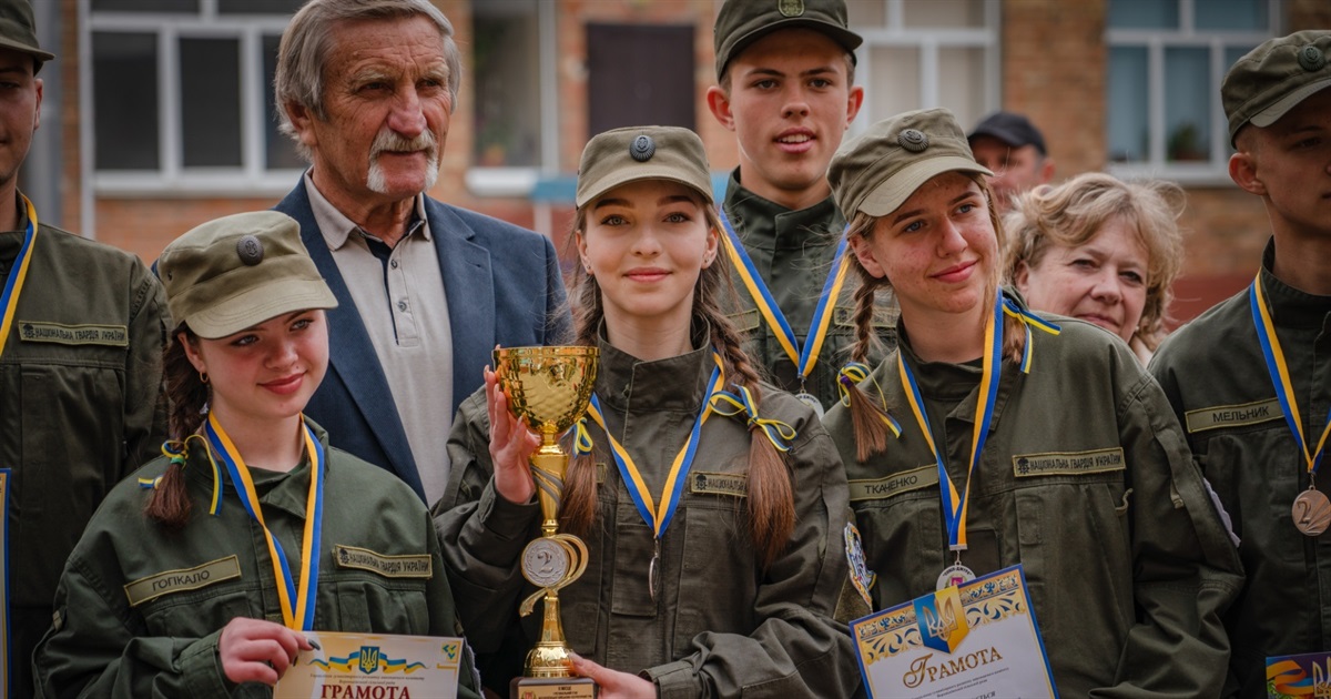 Нащадки козаків: гвардійці долучилися до проведення військово-патріотичної гри "Сокіл-Джура"