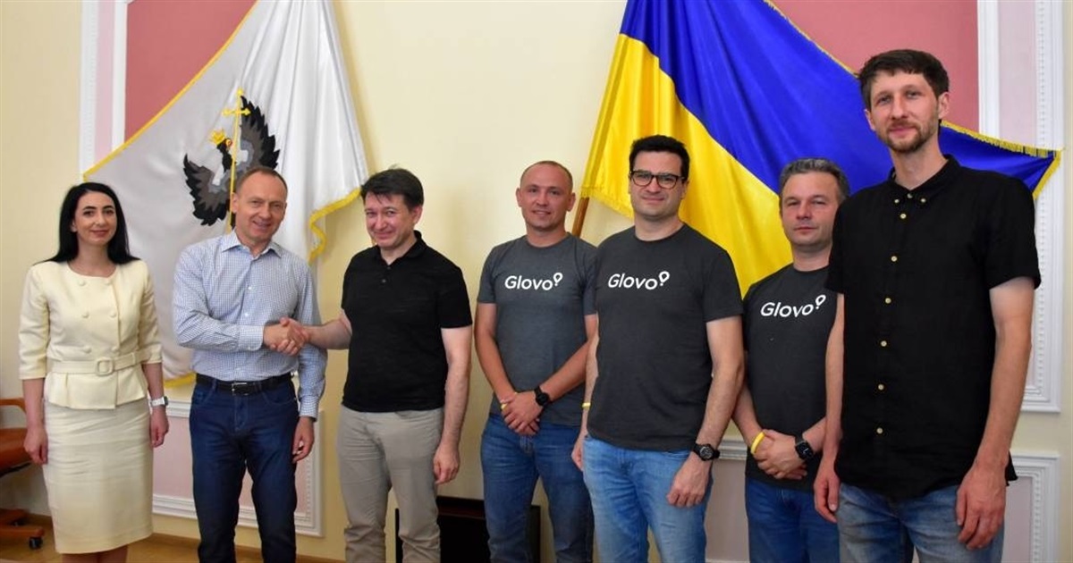 До розбудови велосипедної інфраструктури Чернігова долучається міжнародна компанія "Glovo"