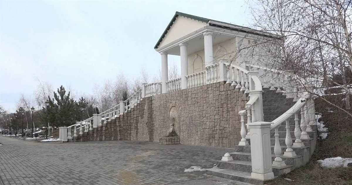 В Ізмаїлі бювет замерз і чекає на весну