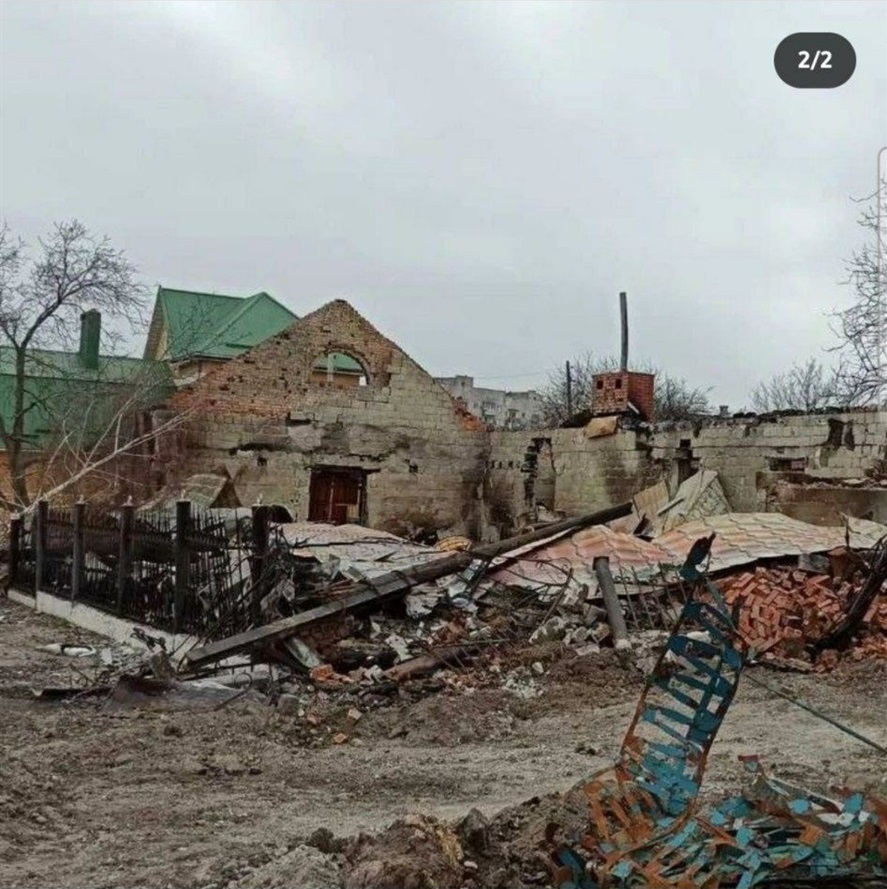 Церква в Маріуполі після приходу росіян у 2022 році
