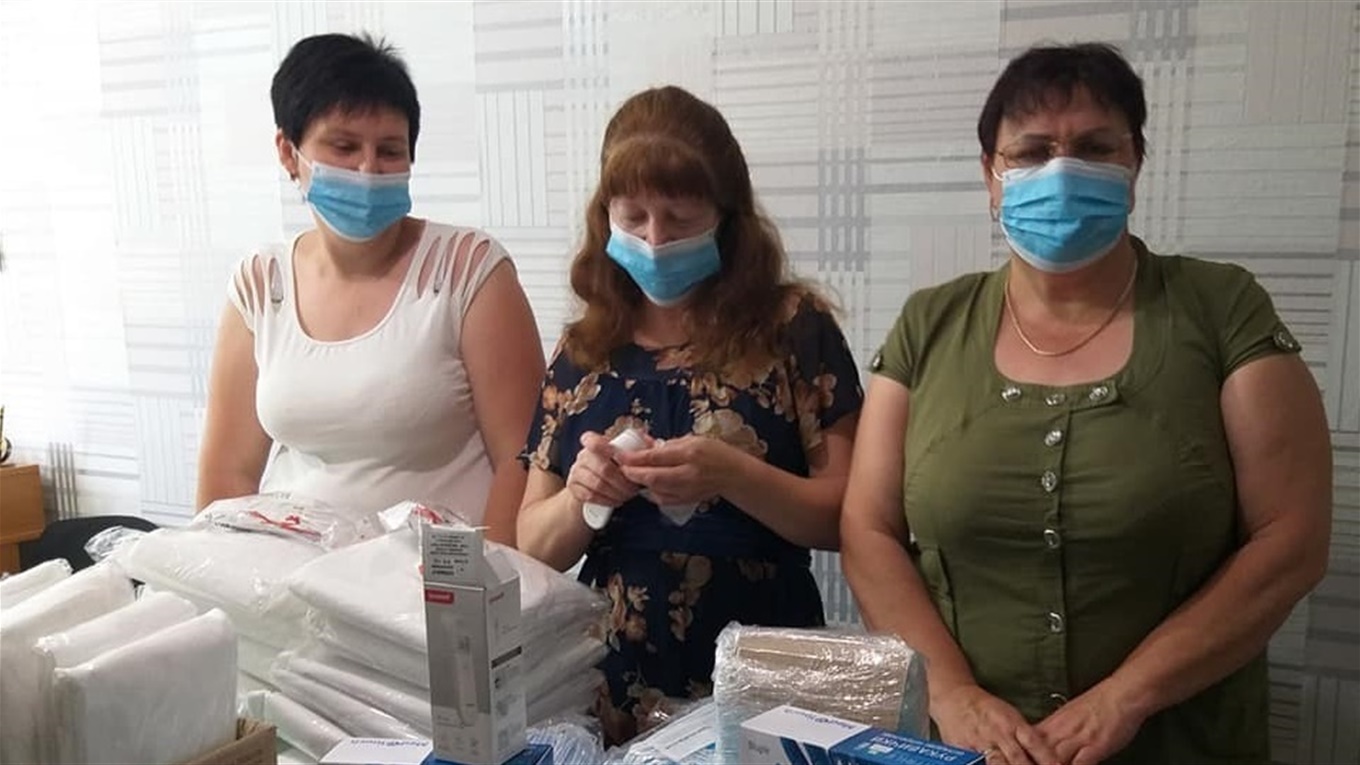 Вербівська ОТГ отримали “скриньки здоров’я” для запобігання COVID-19