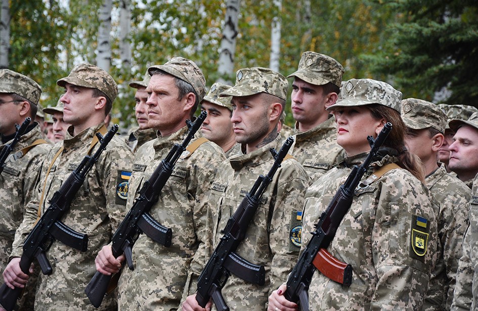 Резервісти батальйону тероборони прибули на навчальні збори