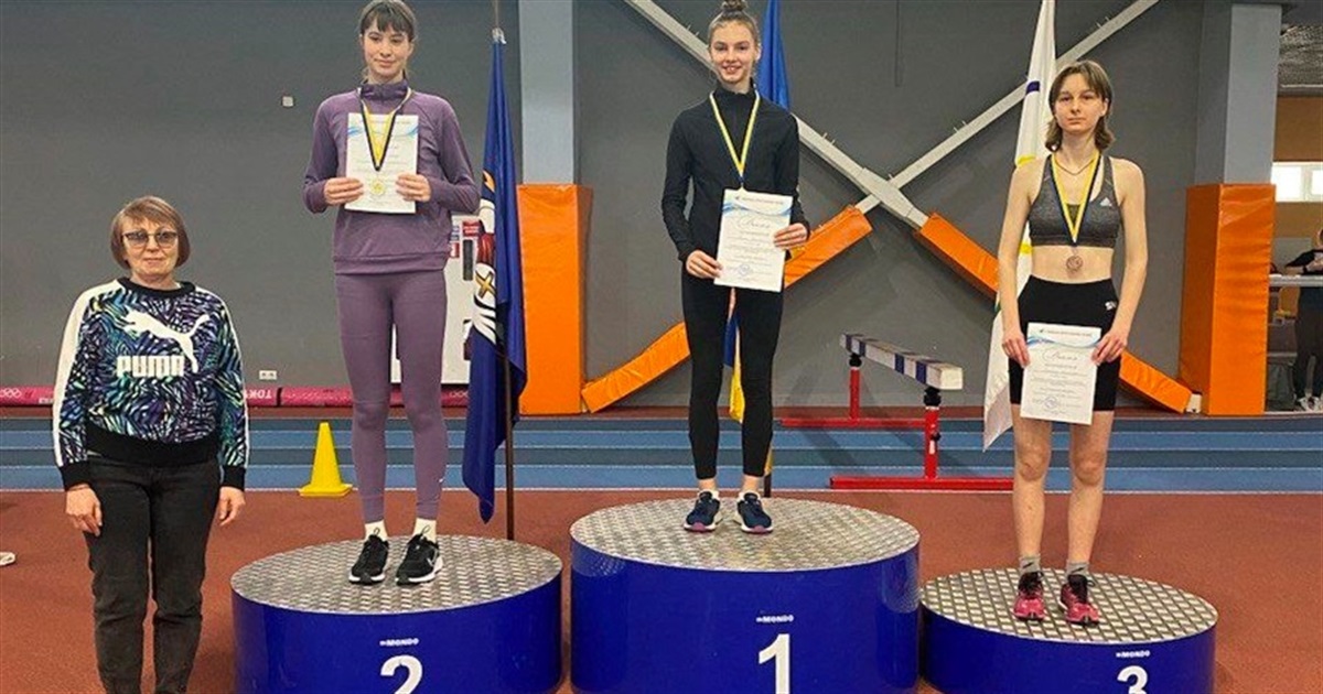 Юна спортсменка зі Сміли посіла призове місце на чемпіонаті України з легкої атлетики
