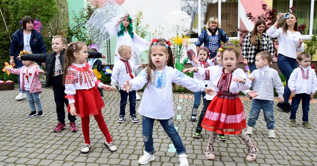Свято весни за мотивами «Лісової пісні» влаштували для вихованців садочку №4 «Вишенька»