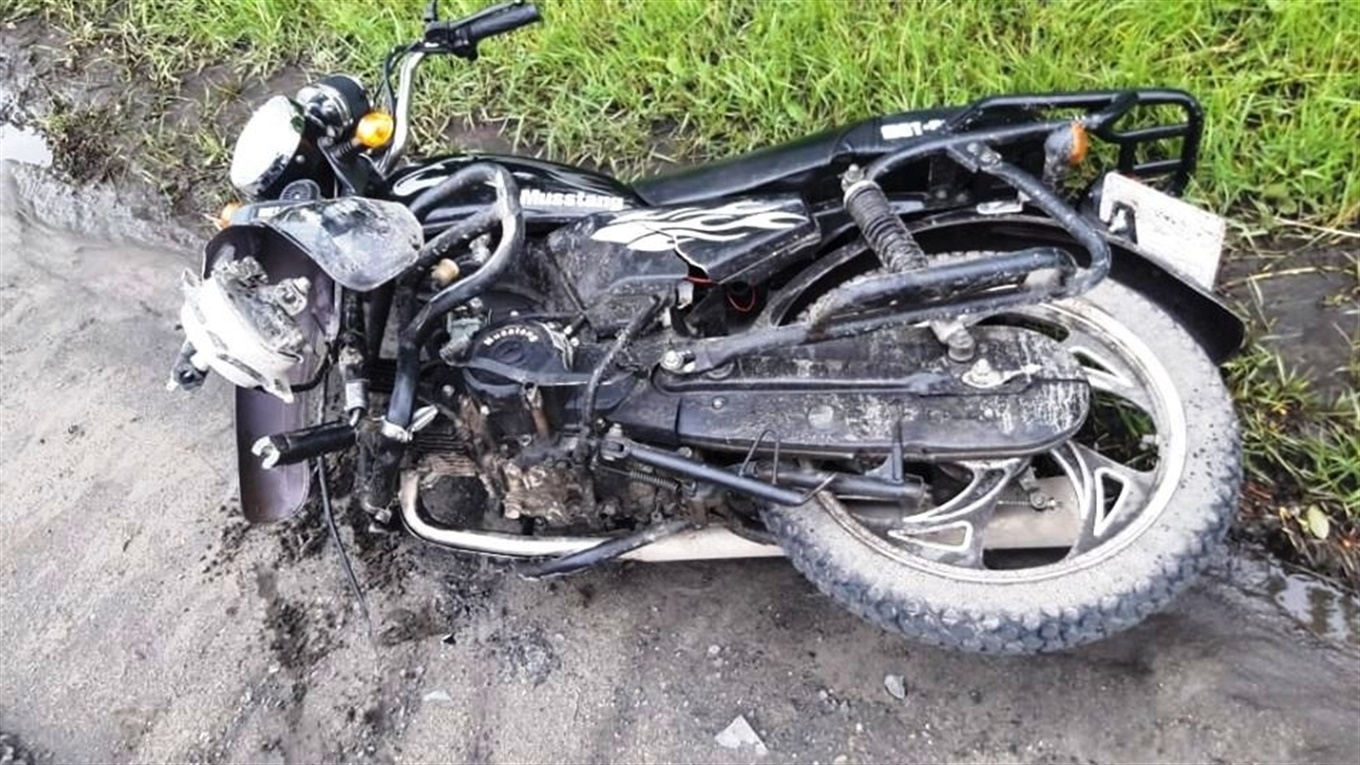 П’яна мотоциклістка протаранила мікроавтобус у Жовкві. В крові жінки виявили 1,97 проміле алкоголю