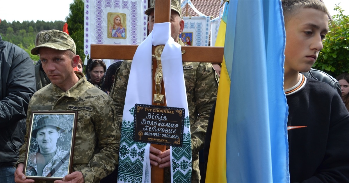 Чортківщина провела до Вічності воїна-Героя Вітіва Володимира