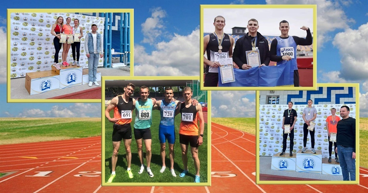 Легкоатлети Білопільщини повернулись із Чемпіонату України з нагородами