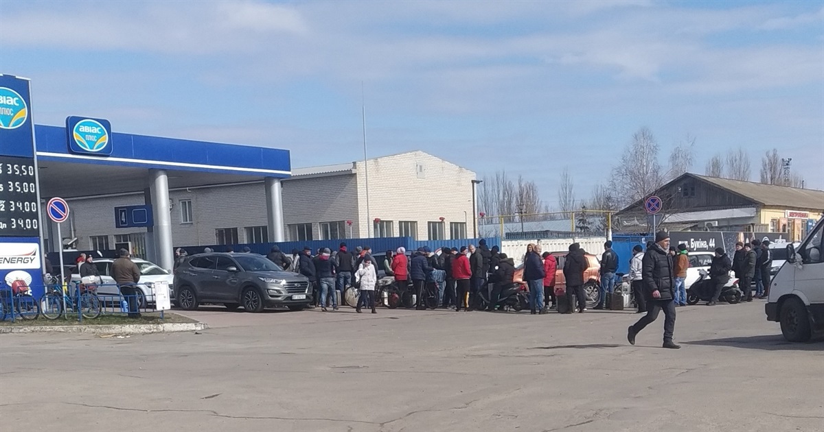 У Новій Каховці працювала АЗС