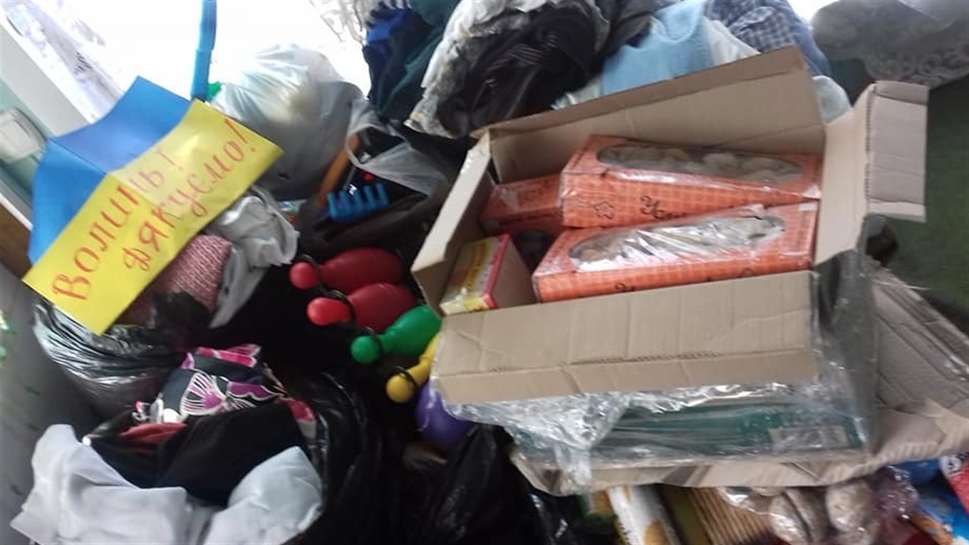 В Попасну прибула гуманітарна допомога з Волинської області