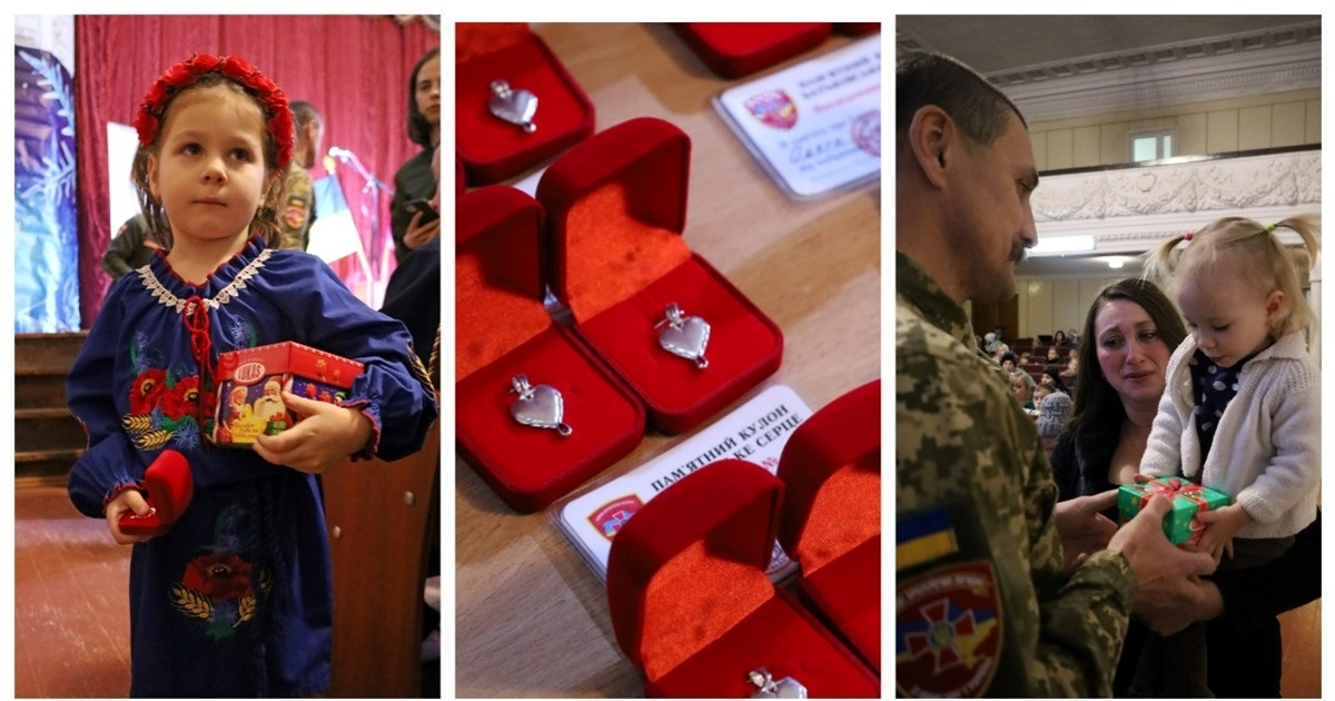 69 дітей загиблих за Україну Героїв отримали у Жмеринці кулони-обереги «Батьківське серце»