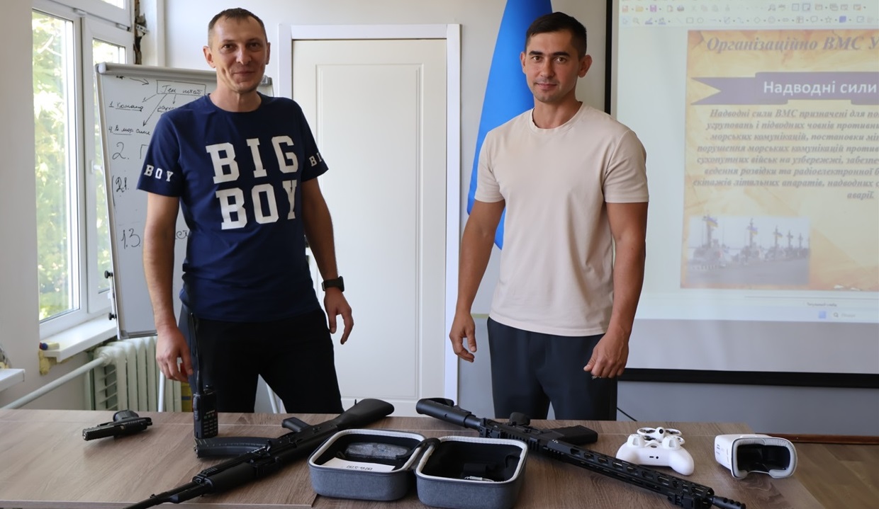 Викладачі предмета «Захист України» дуже пишаються потужною матеріально-технічною базою.