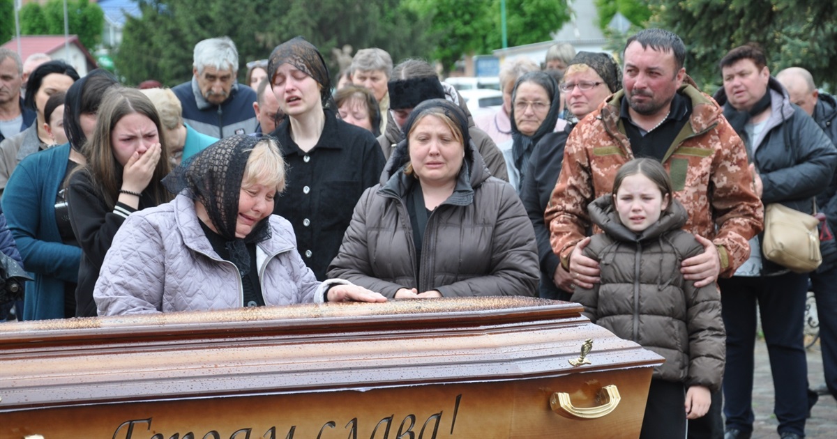 Додому «на щиті» повернувся джуринянин Блаженко Дмитро: воював з березня 2022-го