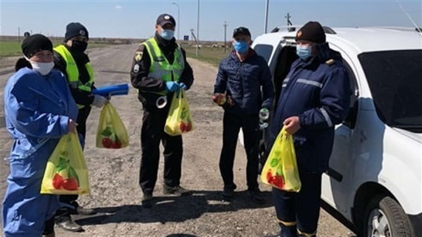 Як підприємець-волонтер взяв шефство над черговими блокпоста на Сірогозщині