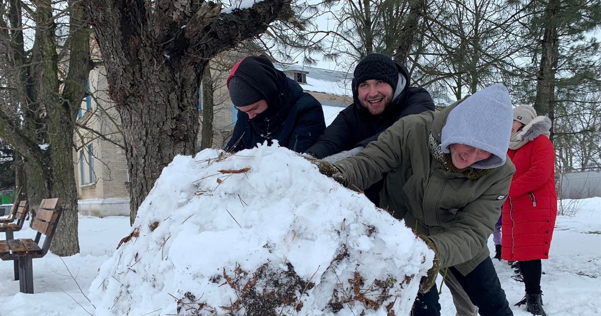 Як в Іванівці та Вільному розважаються взимку: фото