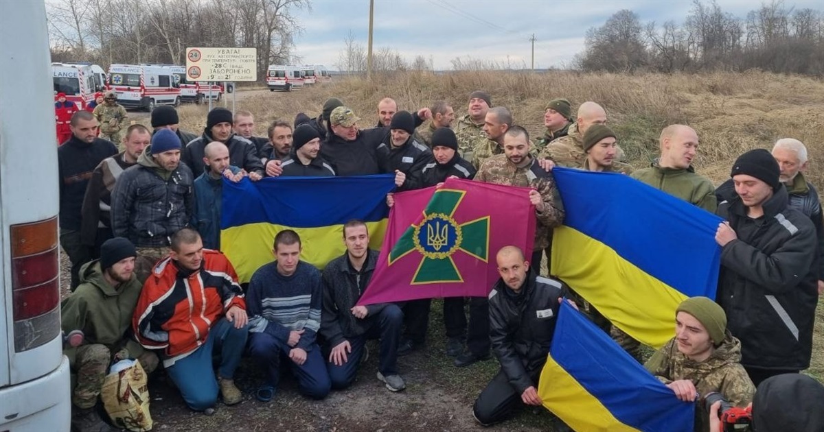 1 грудня з російського полону повернулися ще 50 українських Захисників