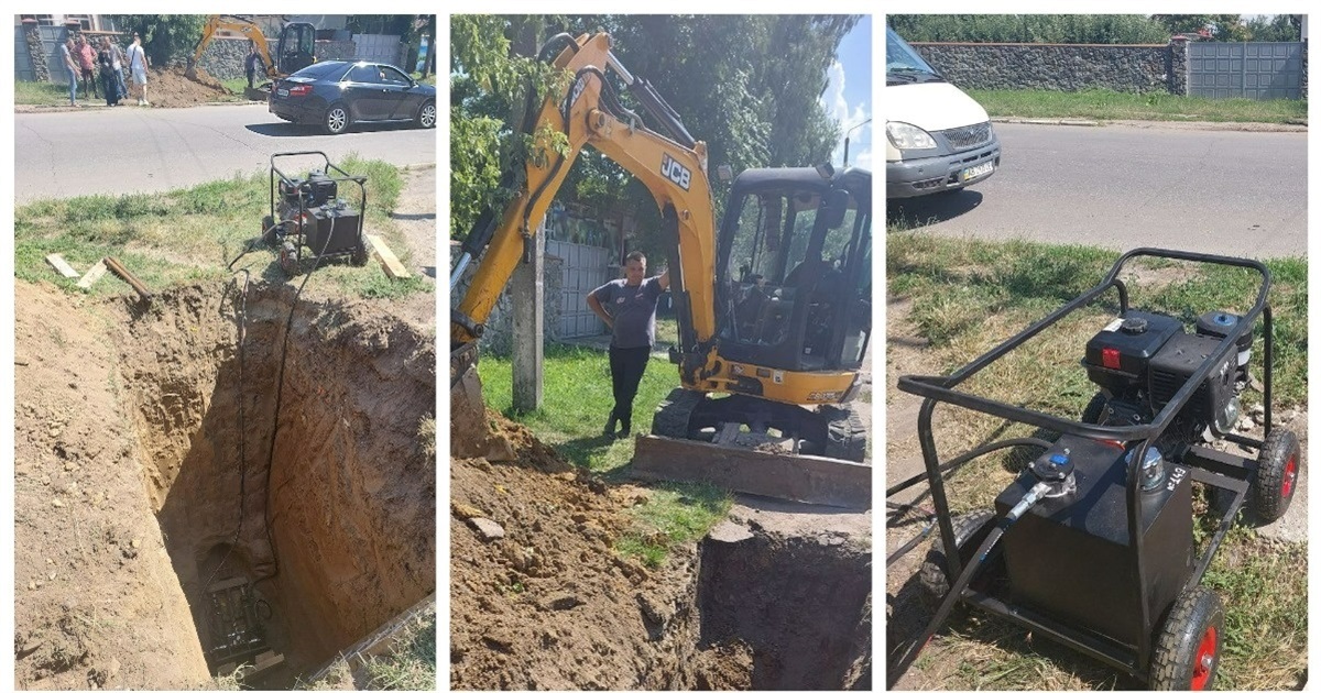 По вулиці Київський проїзд протягують новий водопровід: дорога по Київській не постраждає