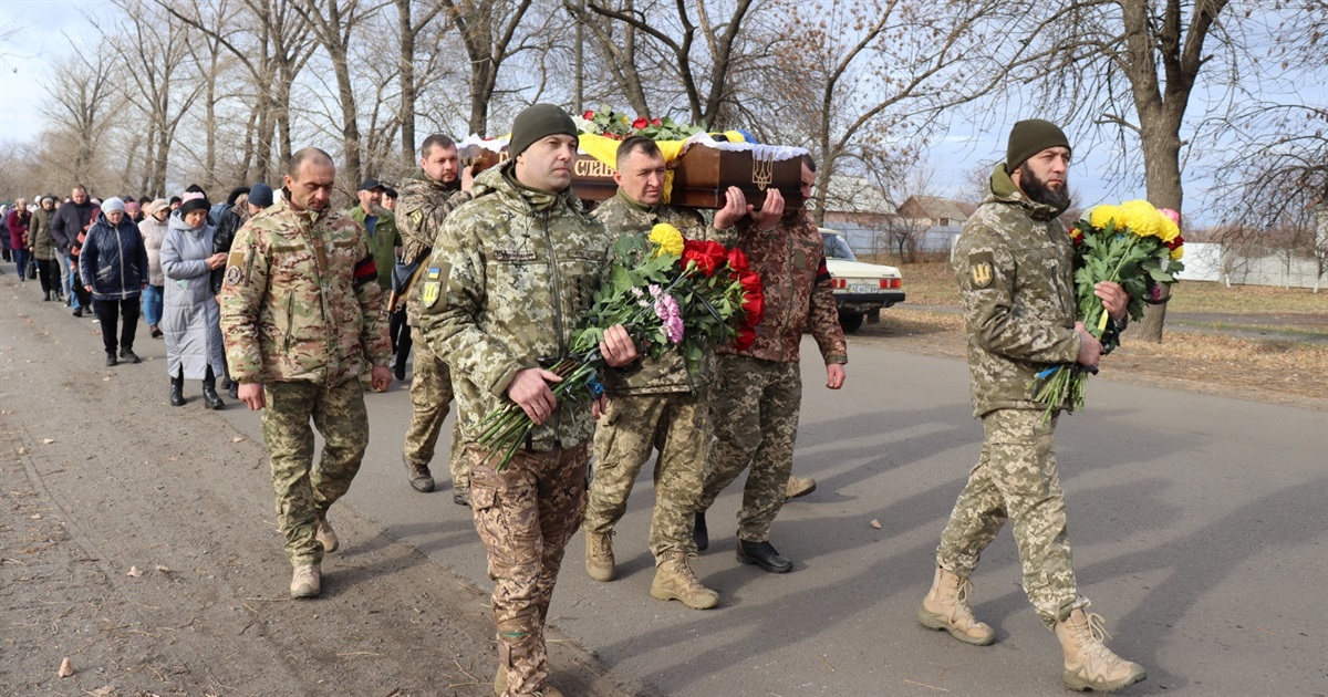Останній шлях Сергія Ручого: життя, віддане захисту Батьківщини (ВІДЕО)
