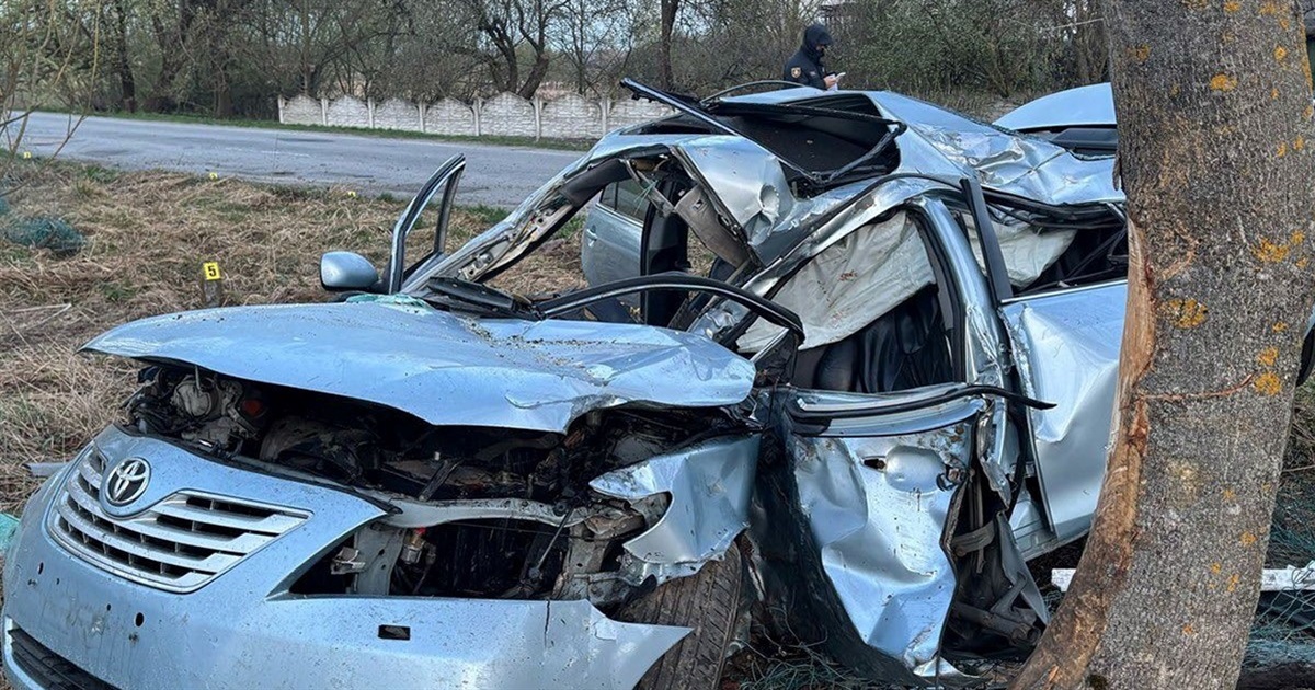 Водій та пасажир автівки отримали тяжкі травми в результаті ДТП на Звягельщині