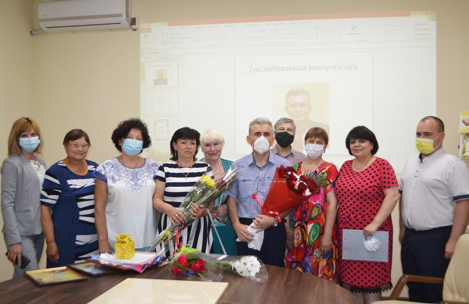 Валерій Кордюков приймав привітання з ювілеєм