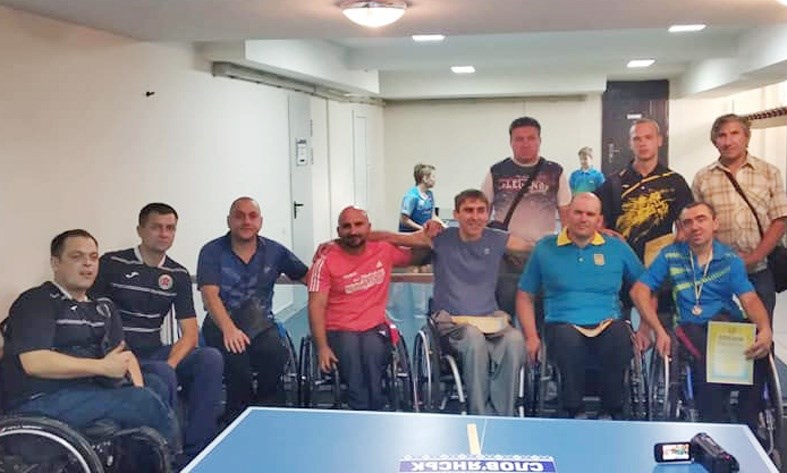 Покровські тенісисти з особливими можливостями вдало виступили на чемпіонаті області