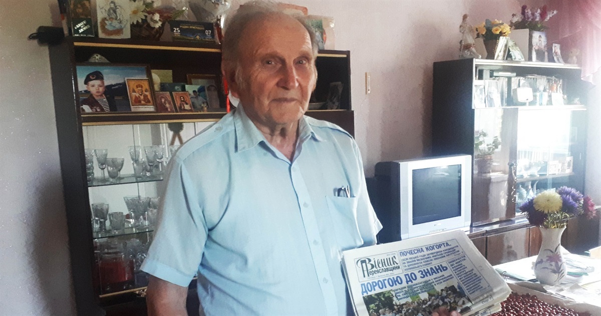 Віталій Коломієць: «Не читати «Вісник» – це не бачити Переяславщини»