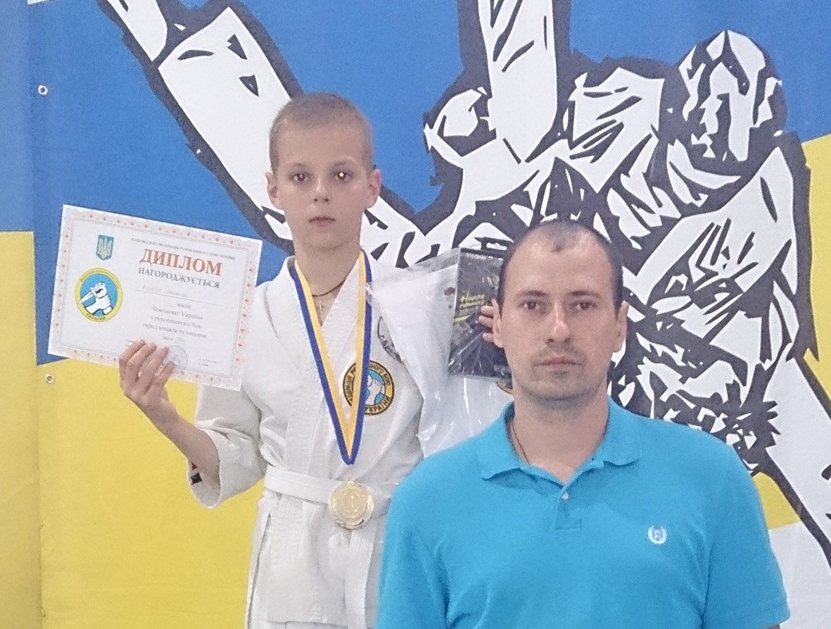 Микита Воробйов став чемпіоном України з рукопашного бою