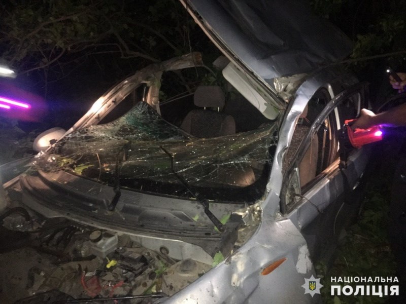 У ДТП поблизу Покровська травмовані всі пасажири, водій помер у лікарні