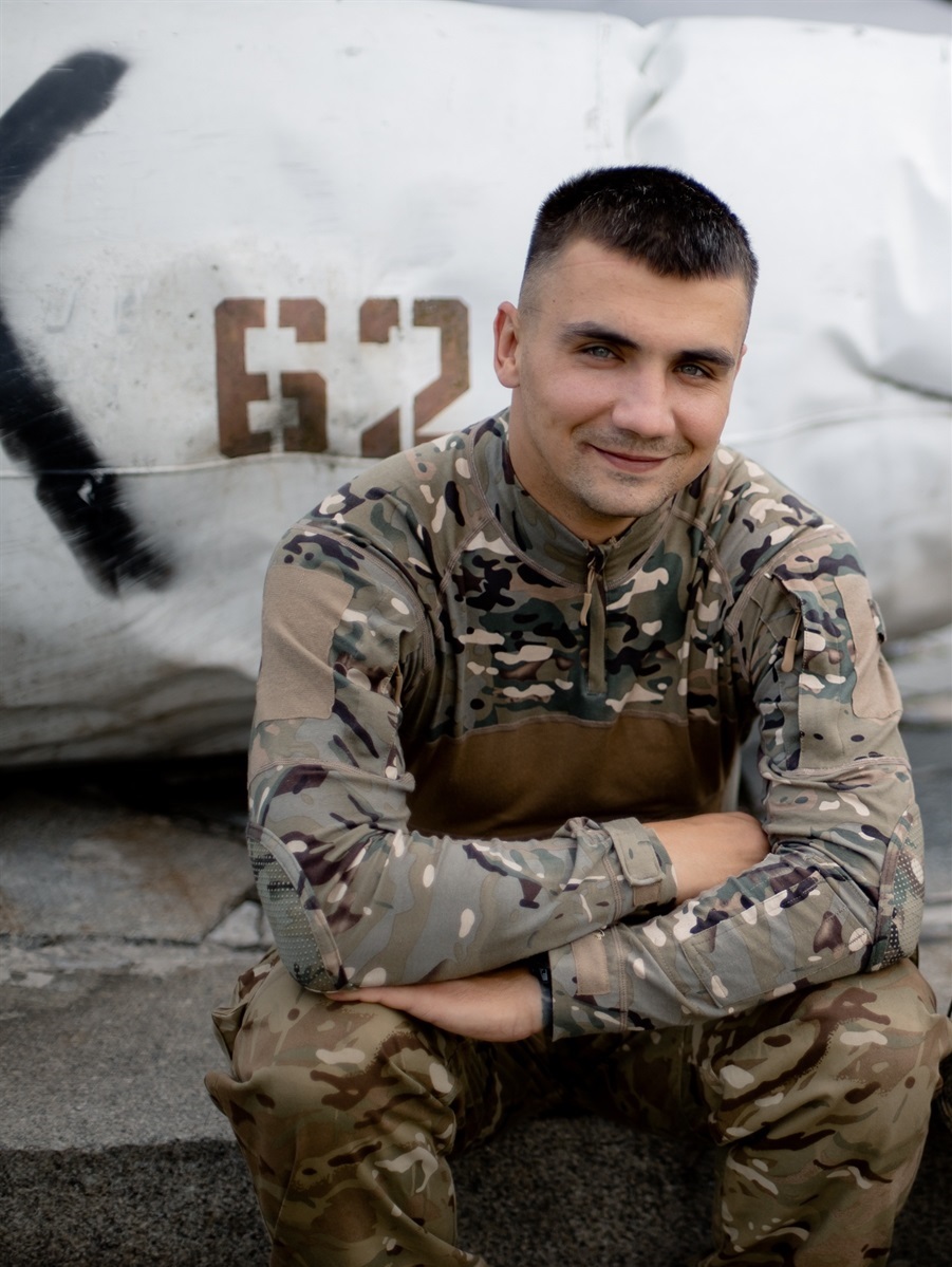 Андрій став першим військовим у родині. Це був його усвідомлений вибір