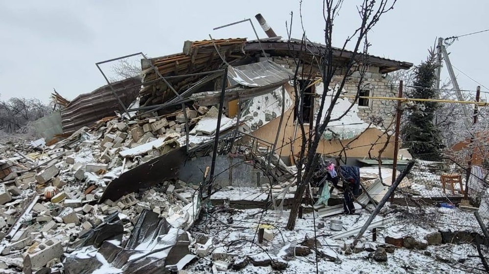 Будинок пошкоджений внаслідок обстрілів
