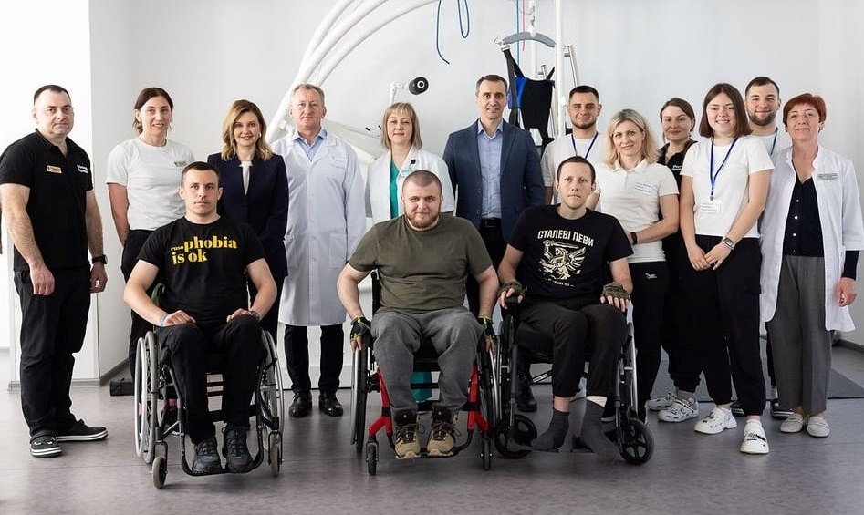 У реабілітаційний центр, у якому проходив реабілітацію В'ячеслав Борита, приїжджала перша Олена Зеленська та Віктор Ляшко