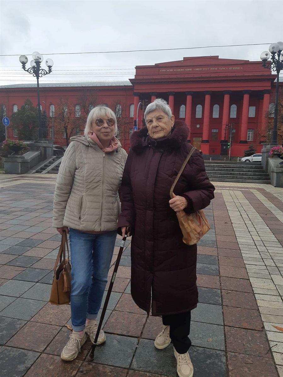 Жанна Милащенко разом з донькою
