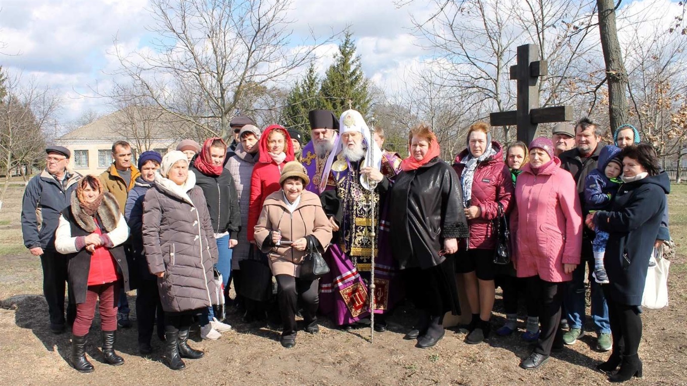 У Великих Пріцьках, що на Кагарличині, освятили місце під будівництво храму