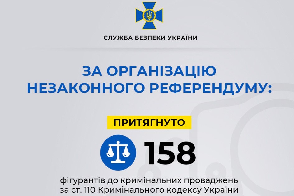 Засуджені 134 організатори незаконного референдуму 2014 року