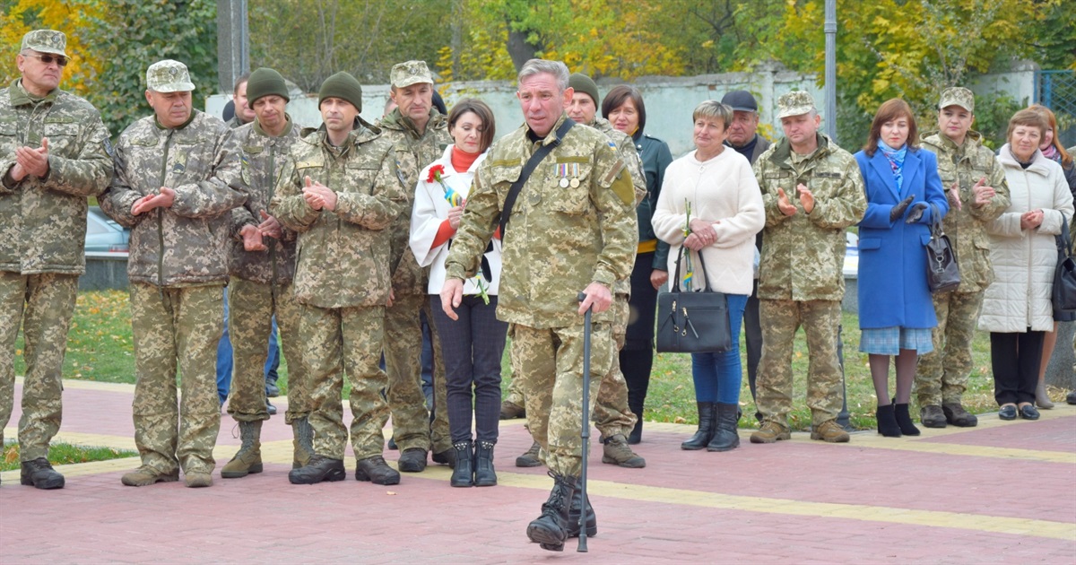 У Жмеринці провели урочисті заходи з нагоди Дня захисників та захисниць України: фоторепортаж