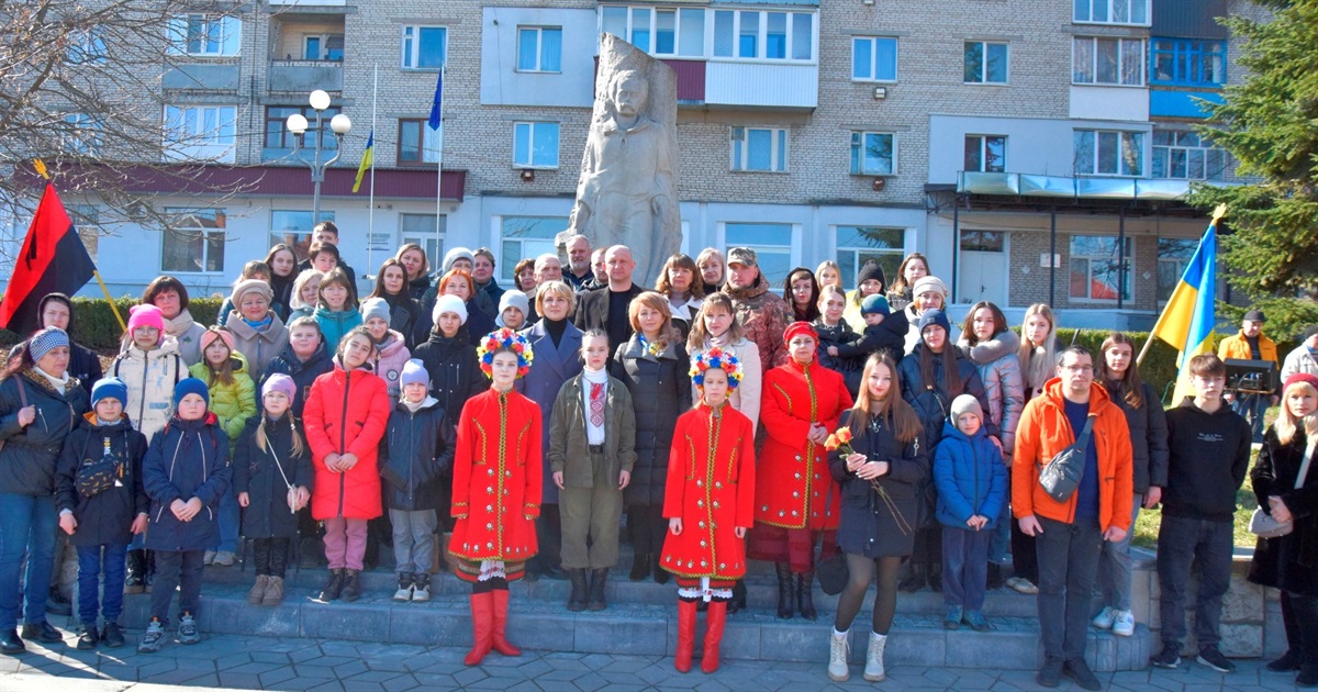 У Жмеринці вшанували пам’ять Тараса Шевченка і всіх, хто загинув у боротьбі за Україну