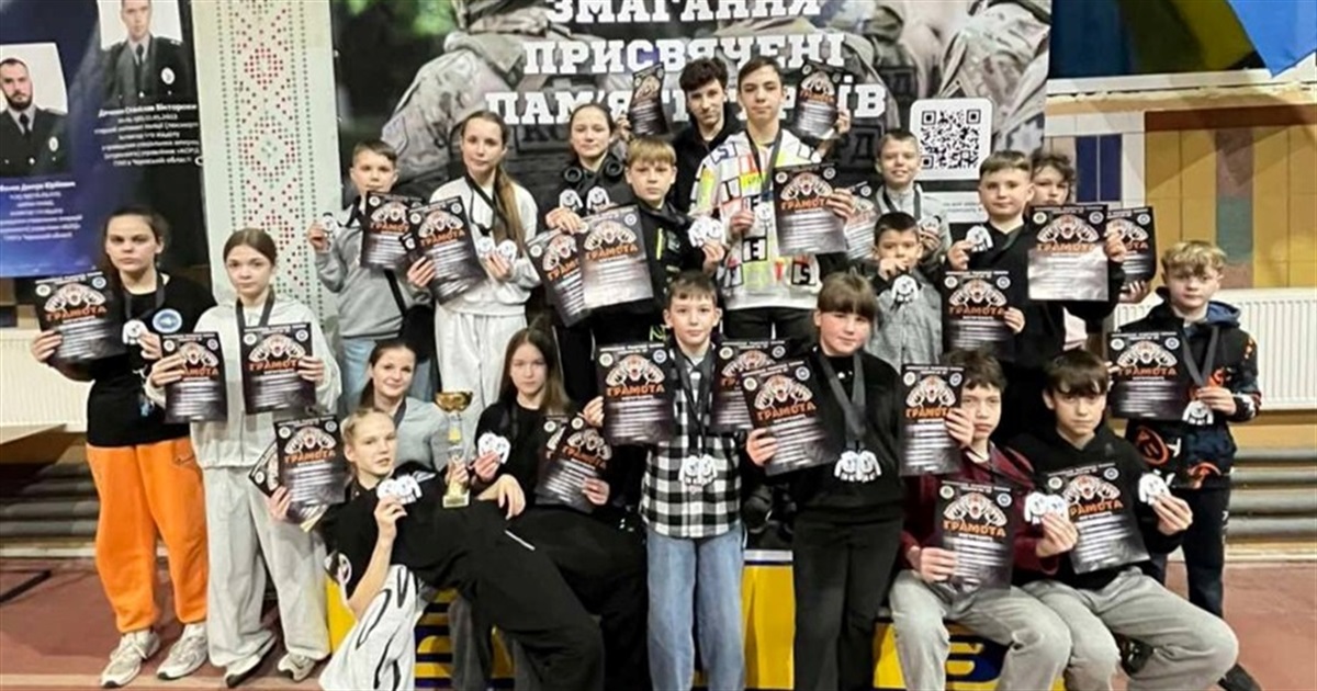 Переяславські "Акулята" вибороли 44 медалі на чемпіонаті Черкащини з таеквон-до ІТФ