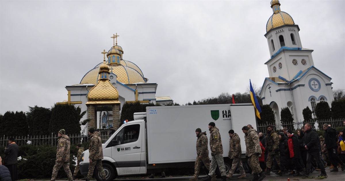 У чортківській Білій провели в останню путь загиблого воїна Філіповича Дмитра