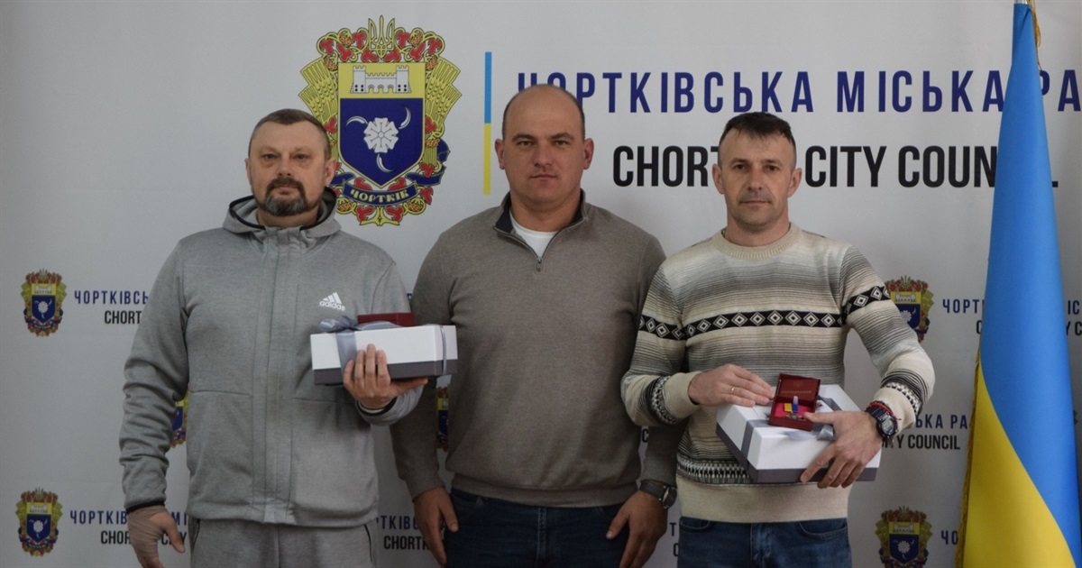 Двох військовослужбовців-чортків’ян нагороджено відзнаками «За честь і відвагу»