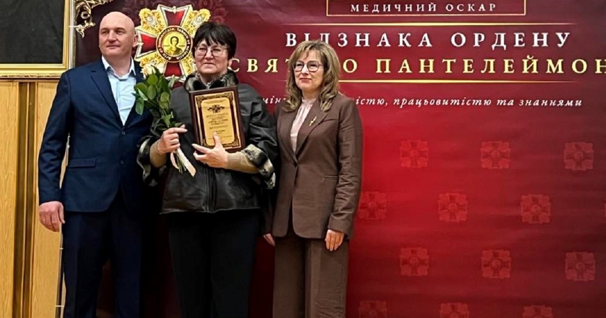 Волонтерка із Корделівки - номінантка відзнаки «Орден Святого Пантелеймона»